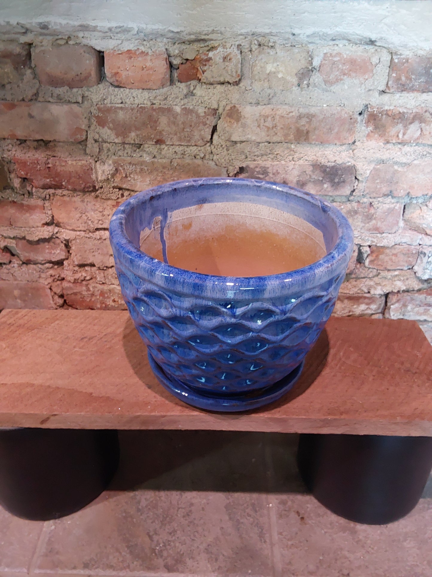 Anna w/ Saucer - Blue