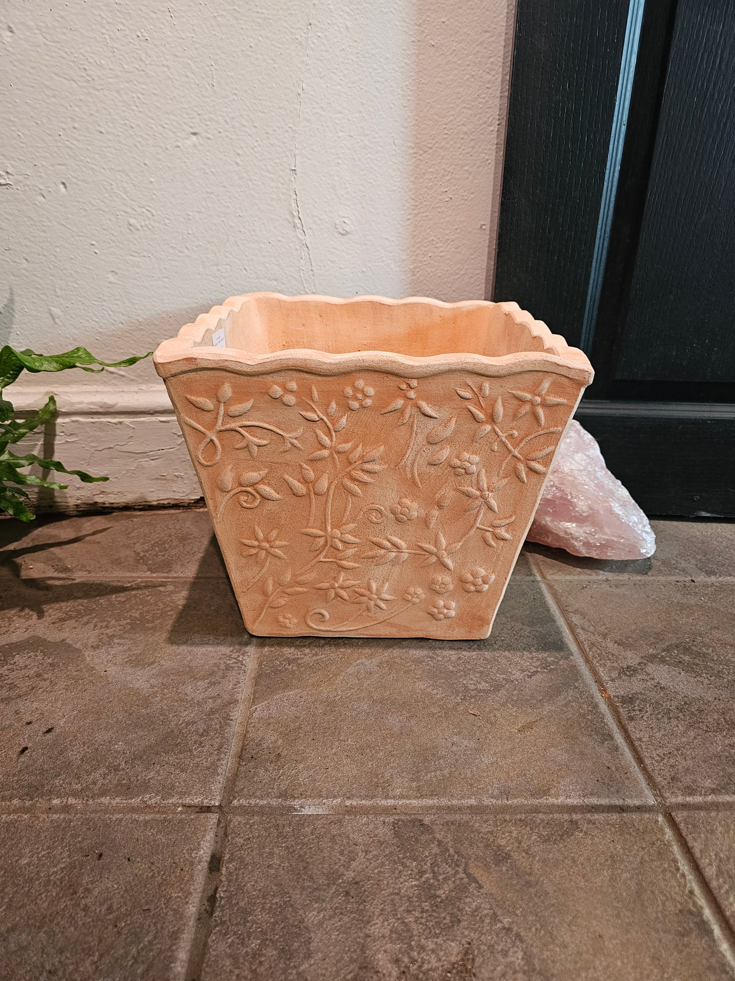 Terracotta Square Flower Planter