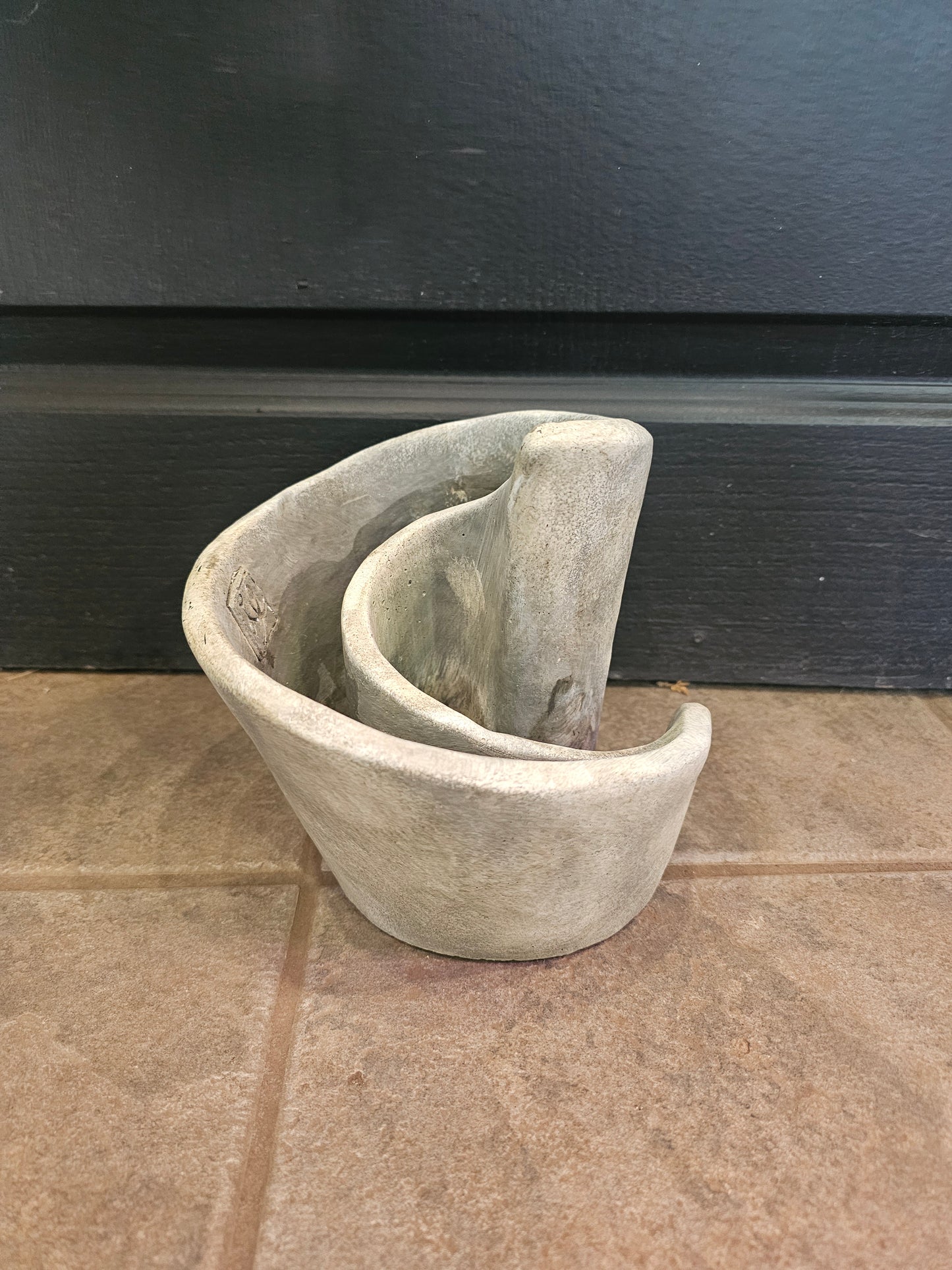 Spiral Cement Planter