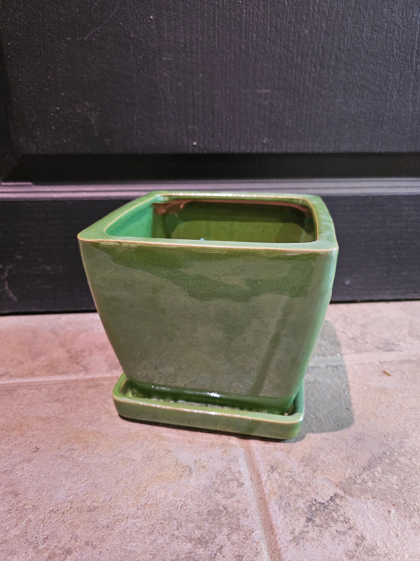 Box Pot 'Green'