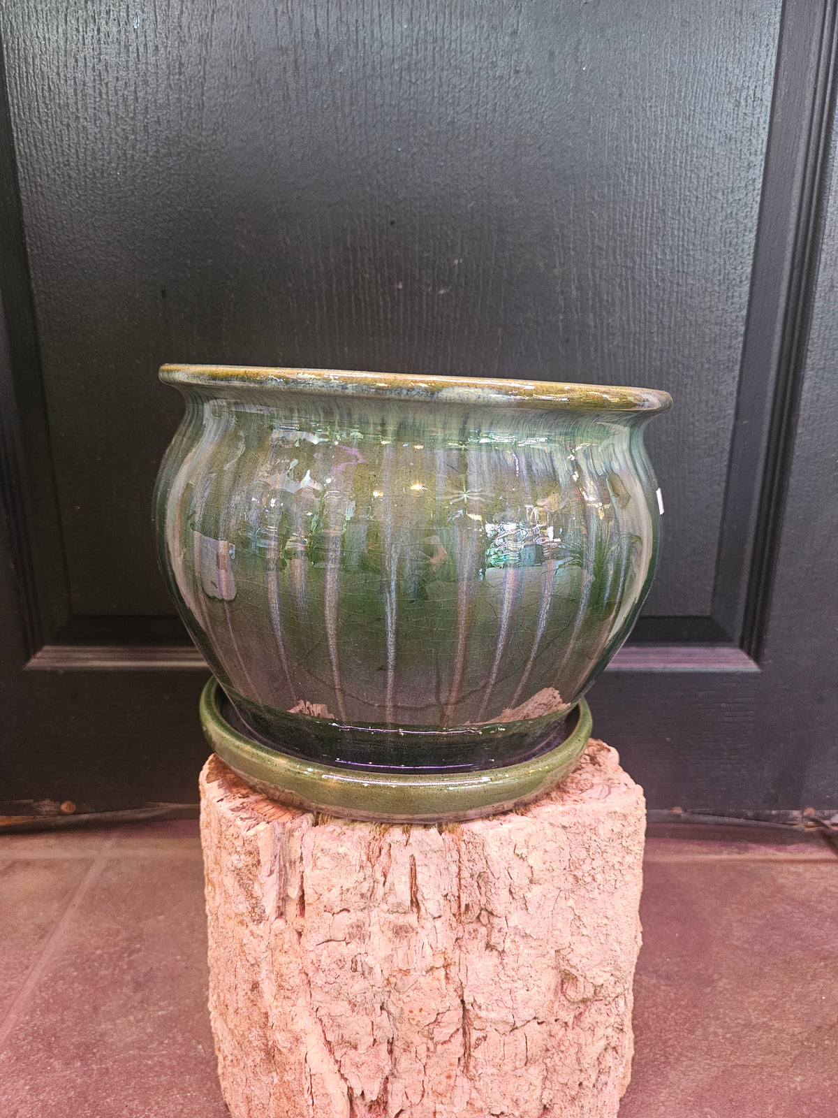 Fishbowl Fusion Planter 'Green'