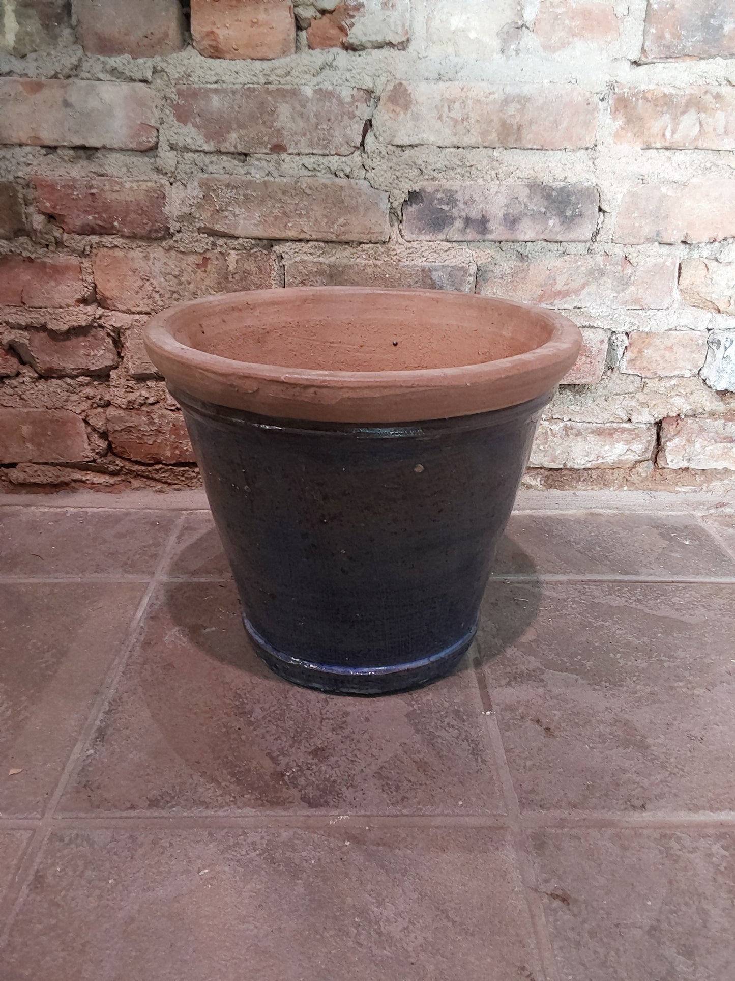 Round Stackable-Rustic Blue