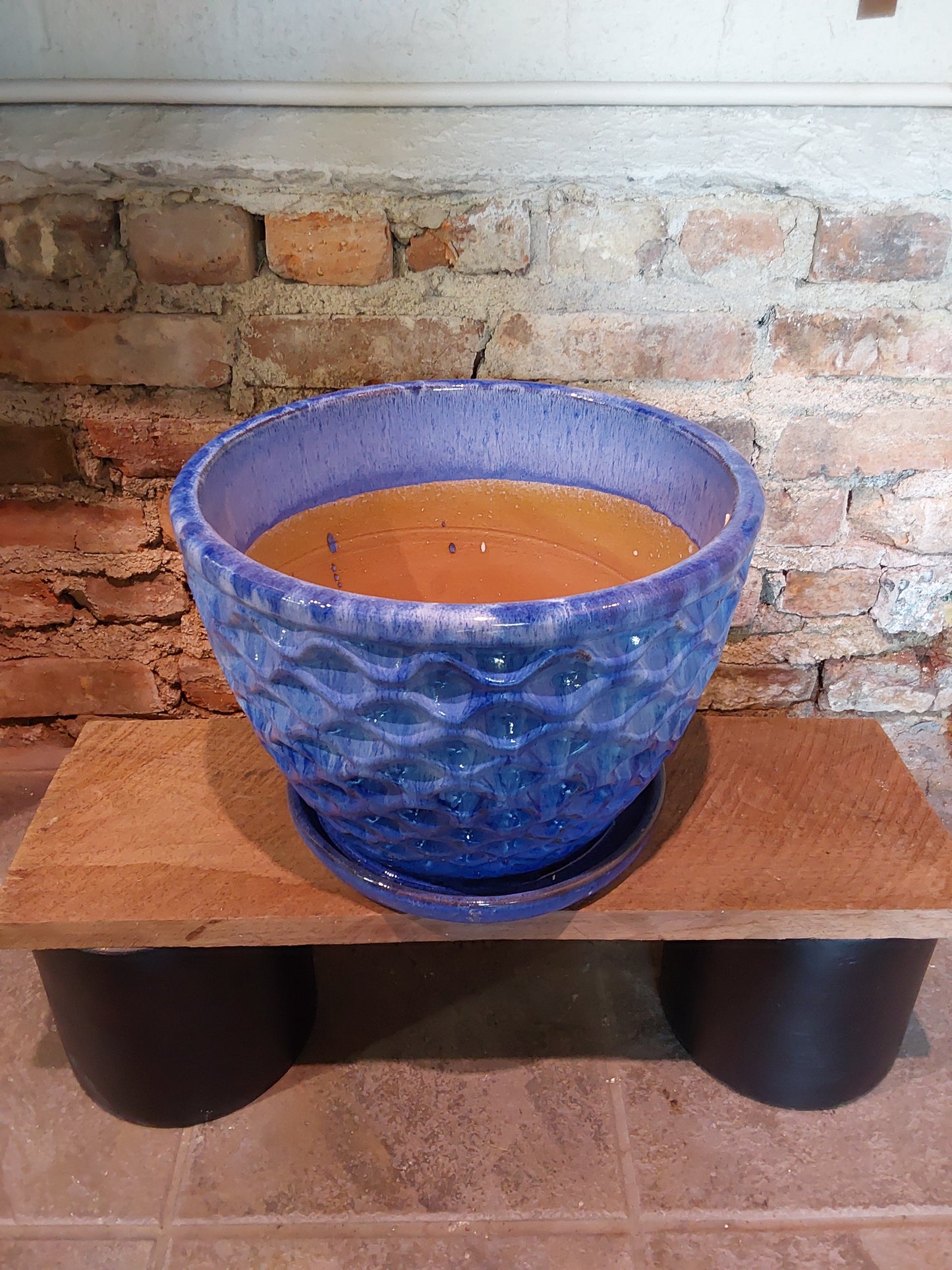 Anna w/ Saucer-L-Blue