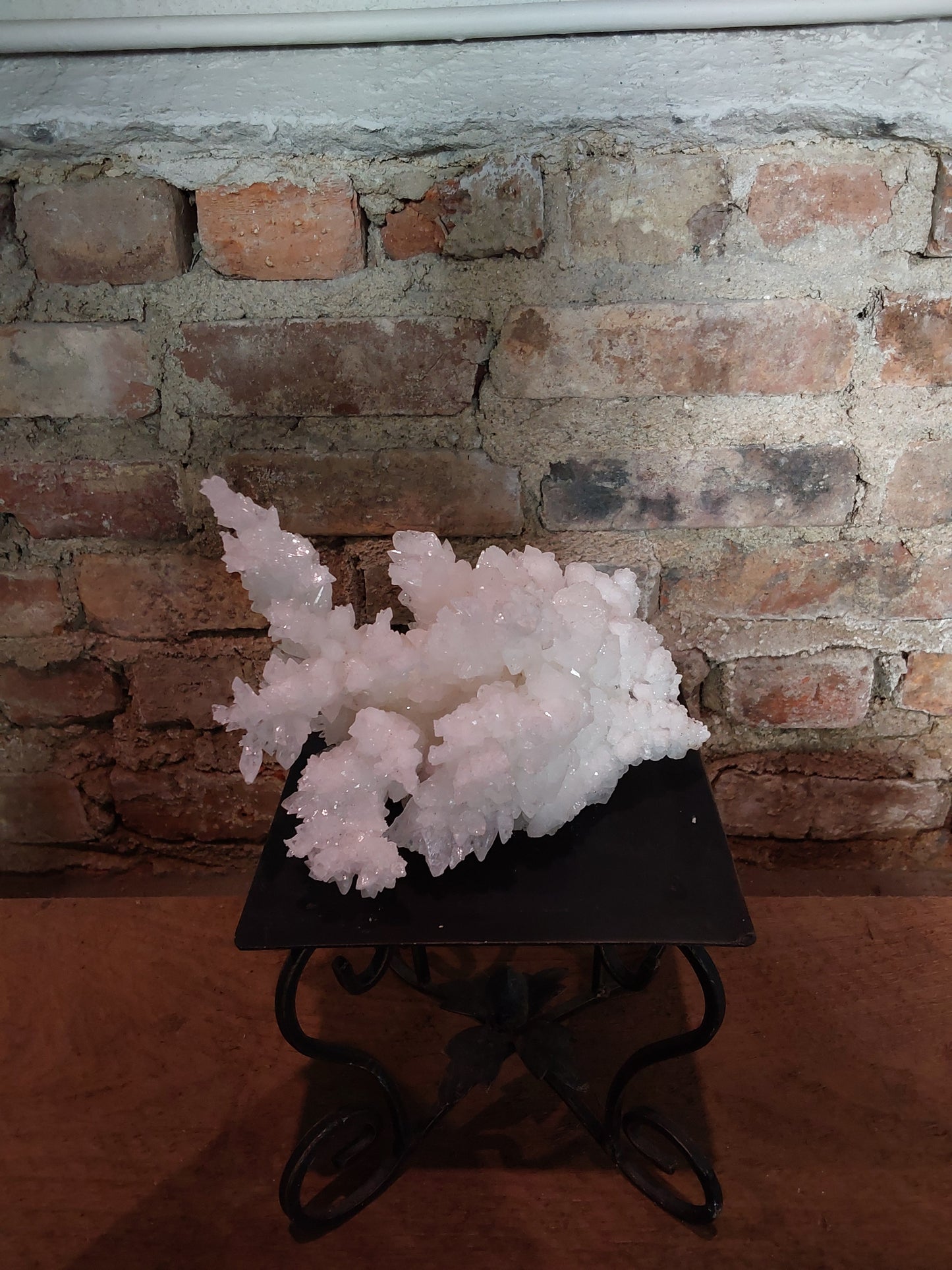 White Aragonite Crystal