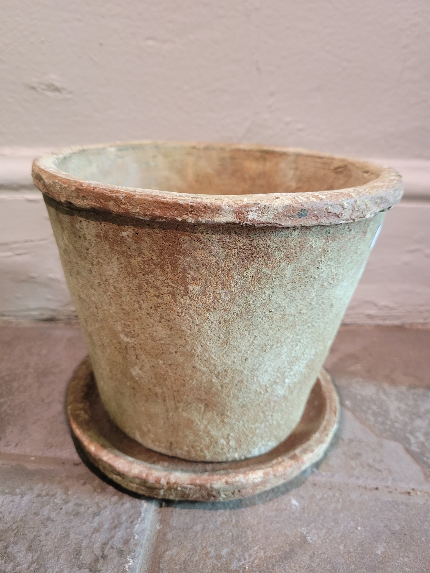 Vesuvius w/ Saucer Terracotta