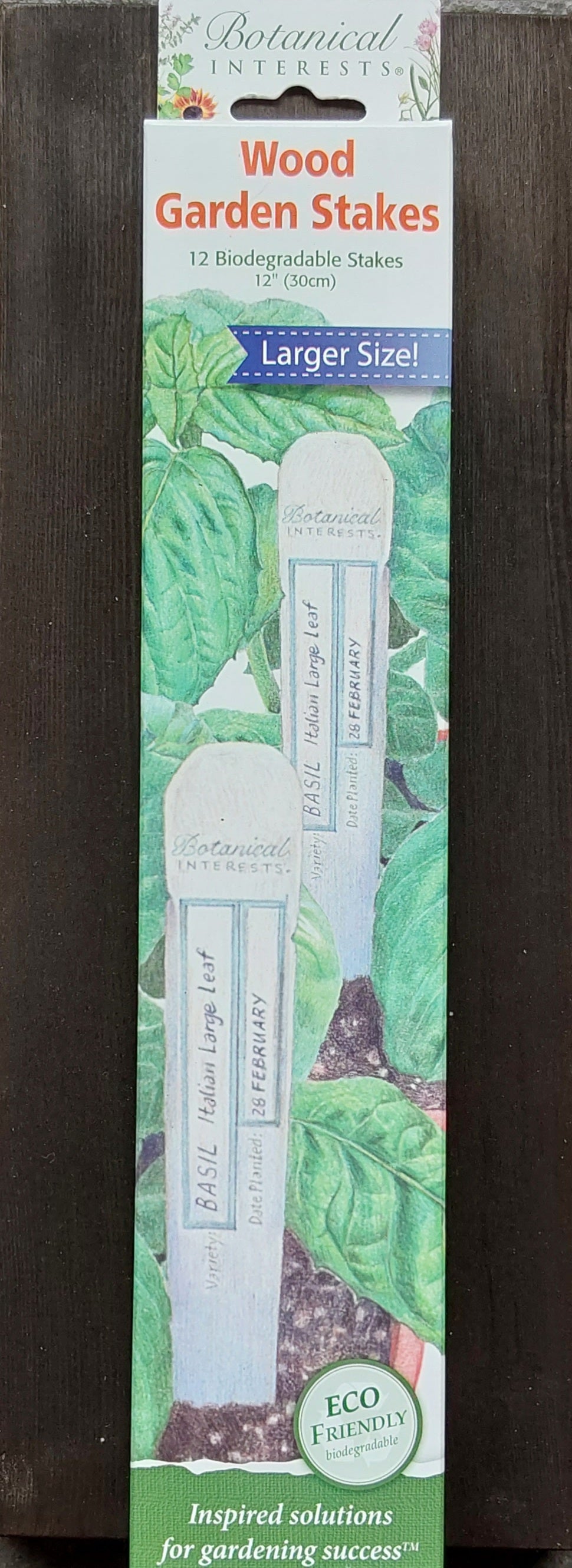 Wood Garden Stakes - Large