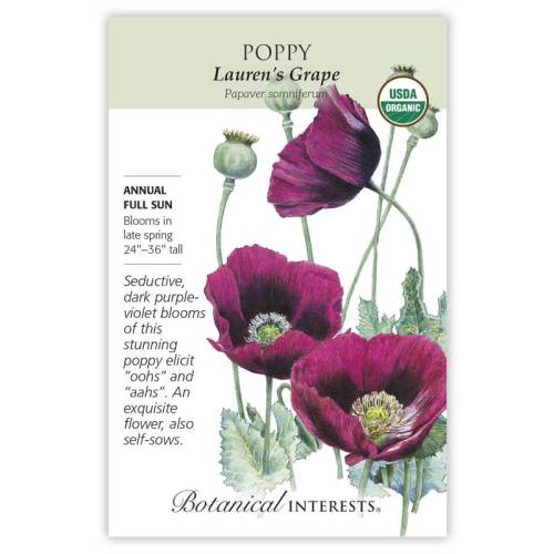 Poppy Bread Lauren's Grape Organic