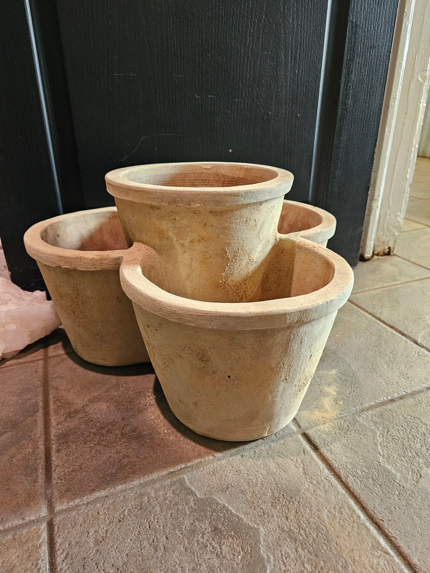 Table Top Pocket Planter - Antique Terra Cotta