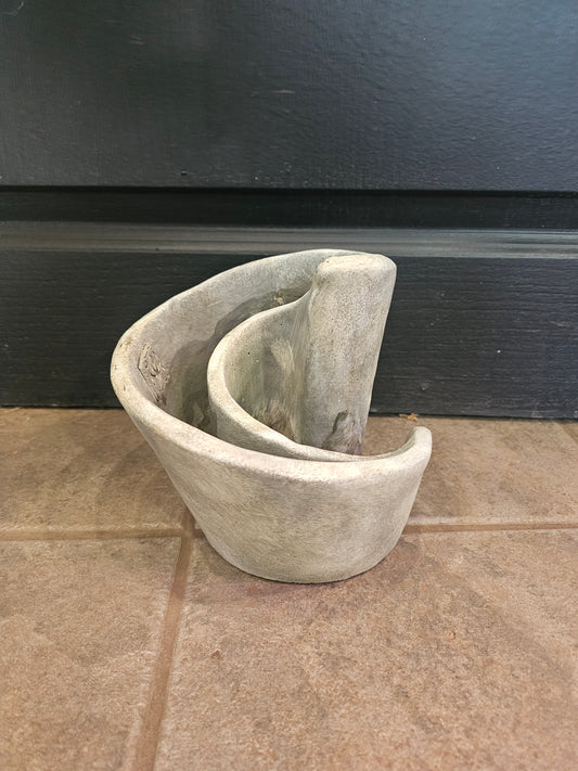 Spiral Cement Planter