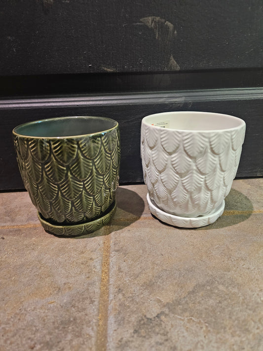 Hazel Leaf Planter