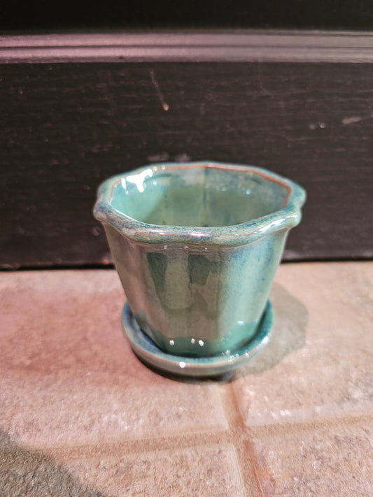 Tulip Pot 'Aqua'