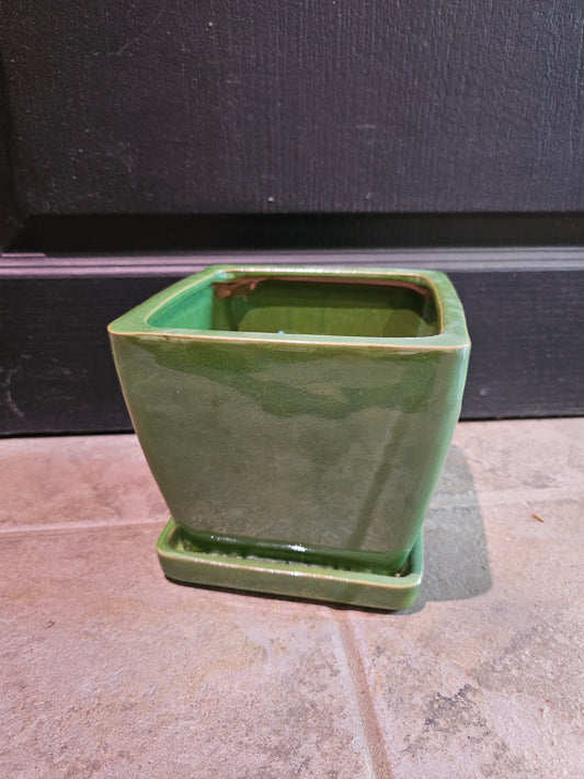 Box Pot 'Green'