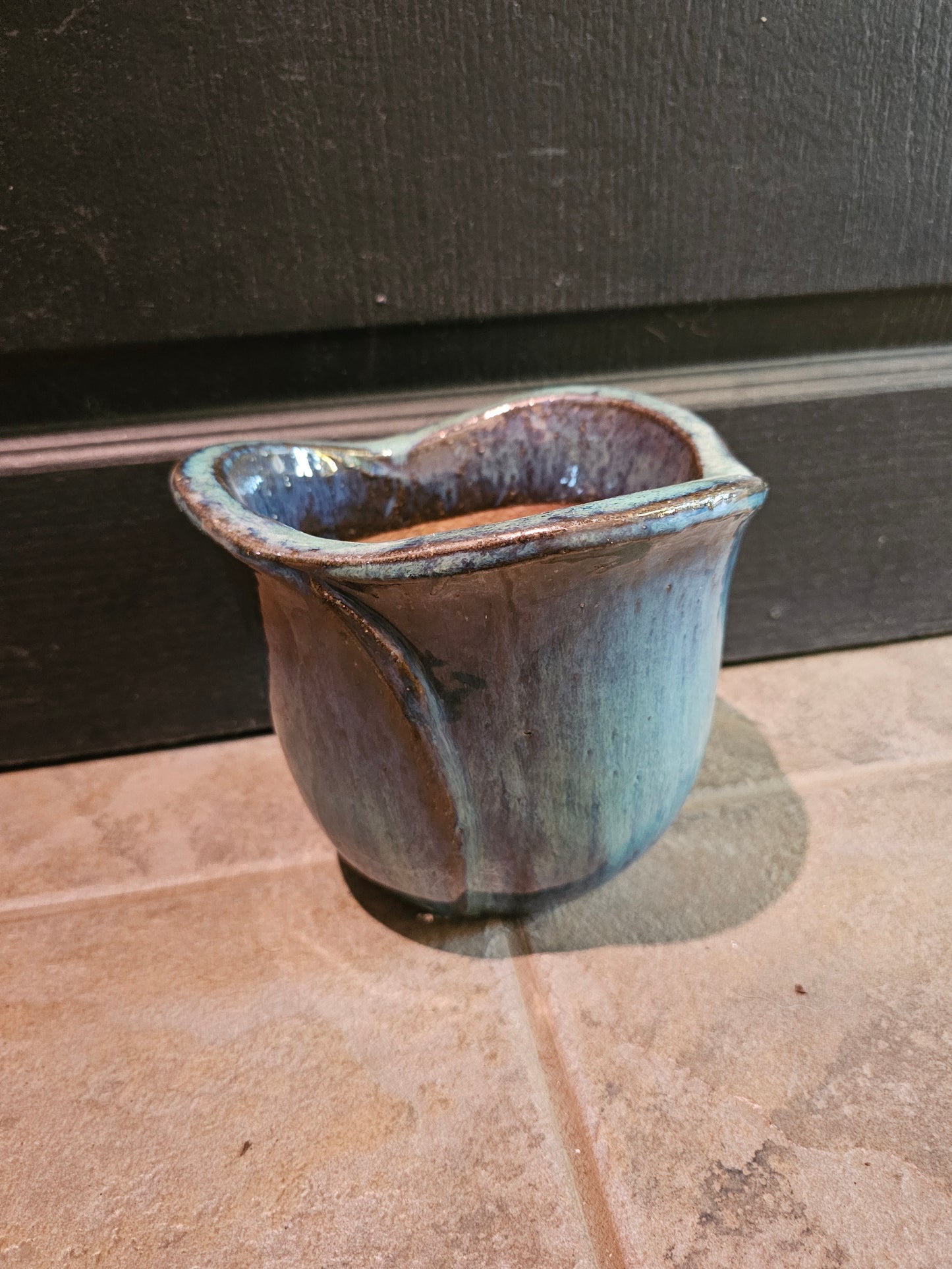 Flower Planter - Aqua