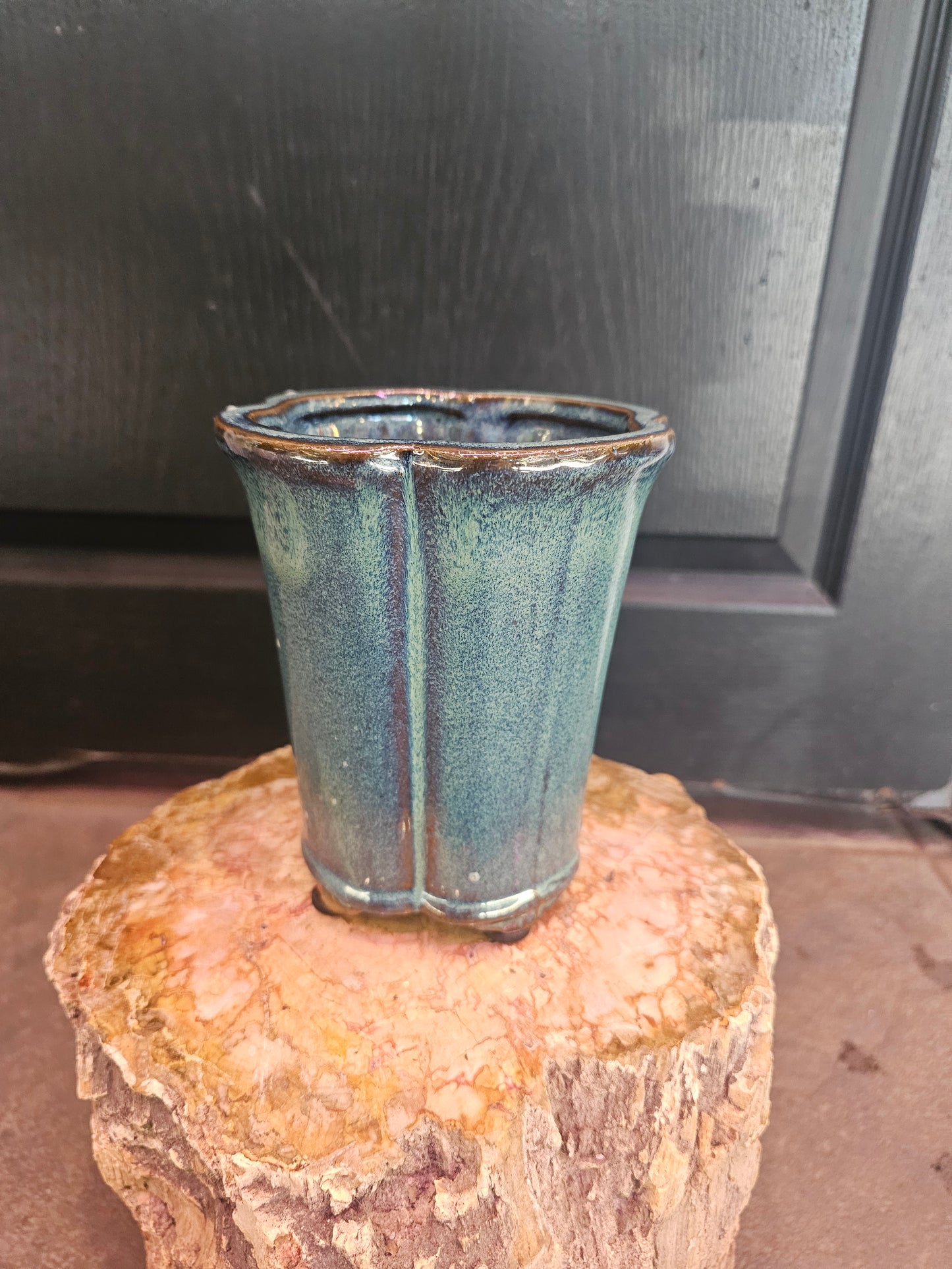 Tall Cascade Pot