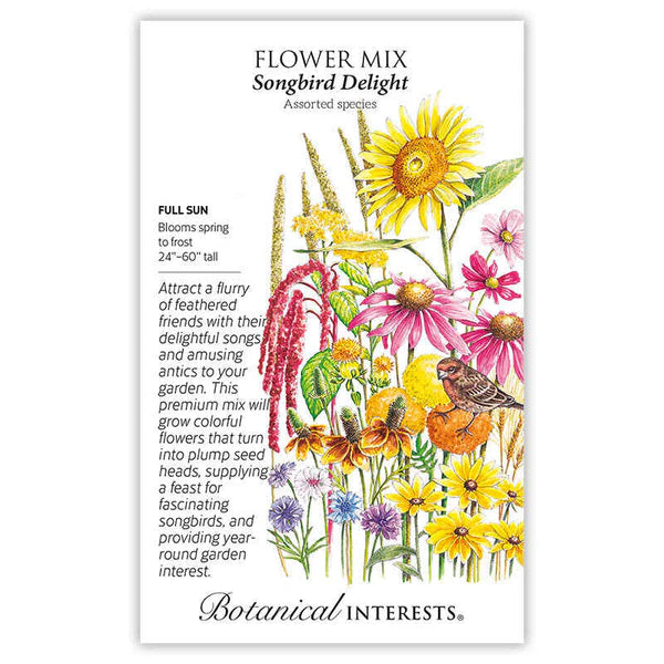 Flower Mix Songbird Delight