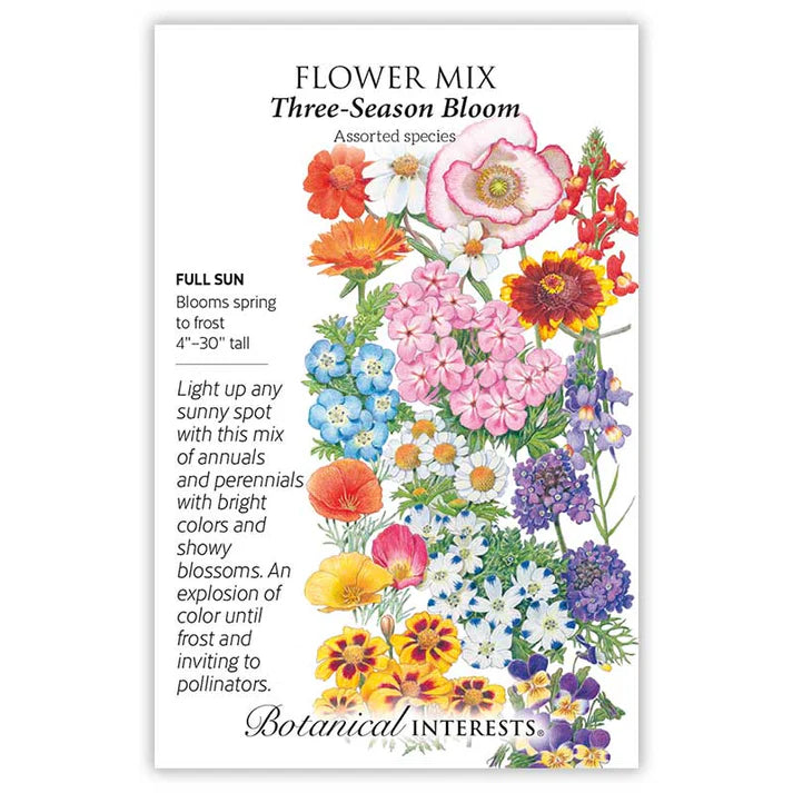 Flower Mix 'Three-Season Bloom'