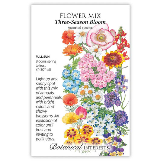Flower Mix 'Three-Season Bloom'