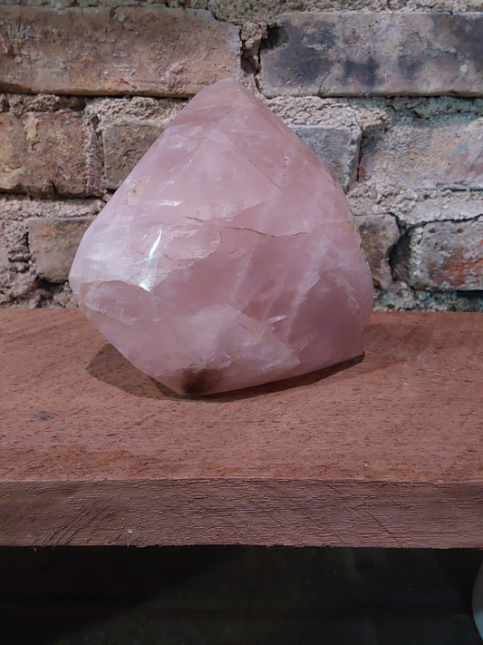 Polished Rose Quartz