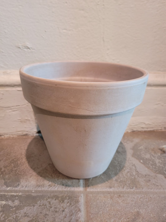 Deroma 8.3" Graphite Standard Clay Pot