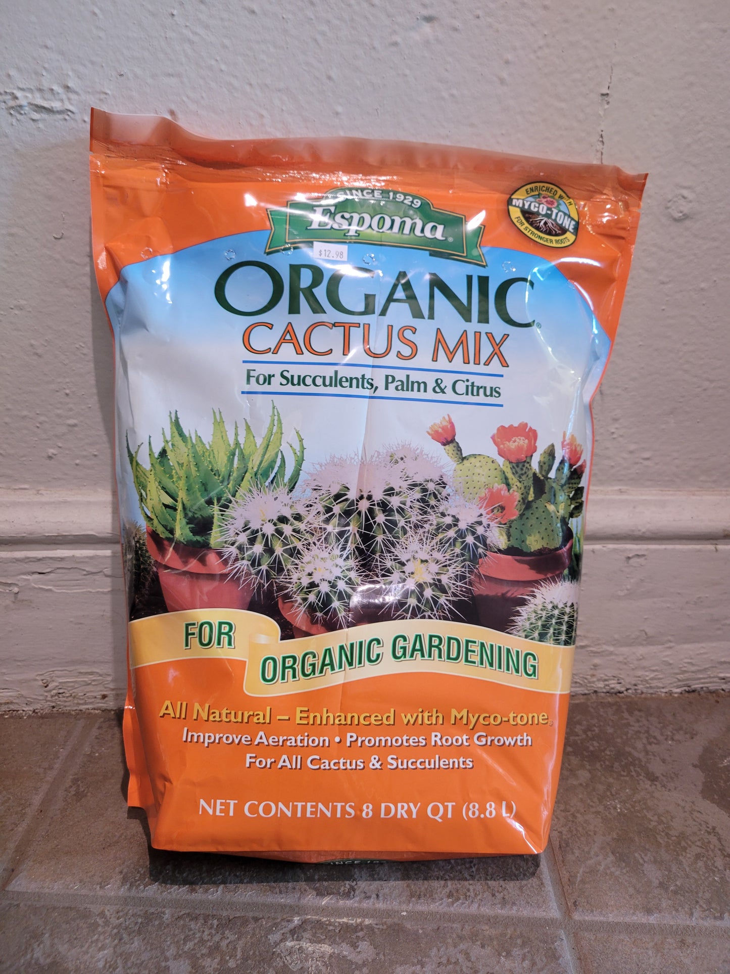 Espoma 8 Qt Organic Cactus Mix