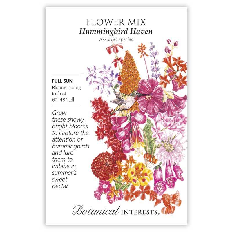 Flower Mix Hummingbird Haven