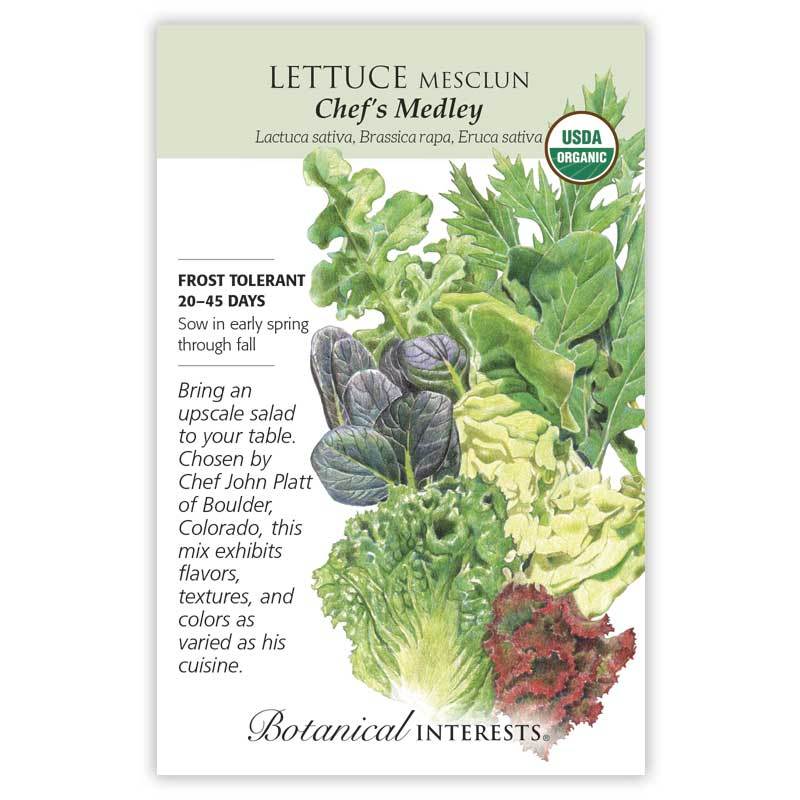 Lettuce Mesclun Chef's Medley Organic