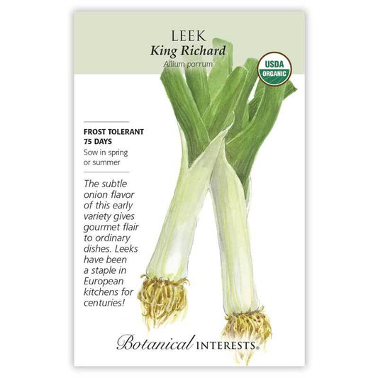 Leek King Richard Organic