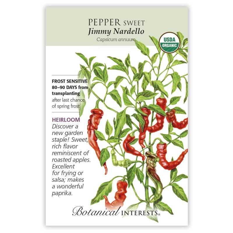 Pepper Sweet Jimmy Nardello Organic