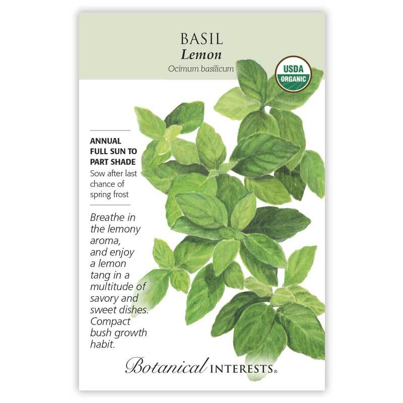 Basil Lemon Organic